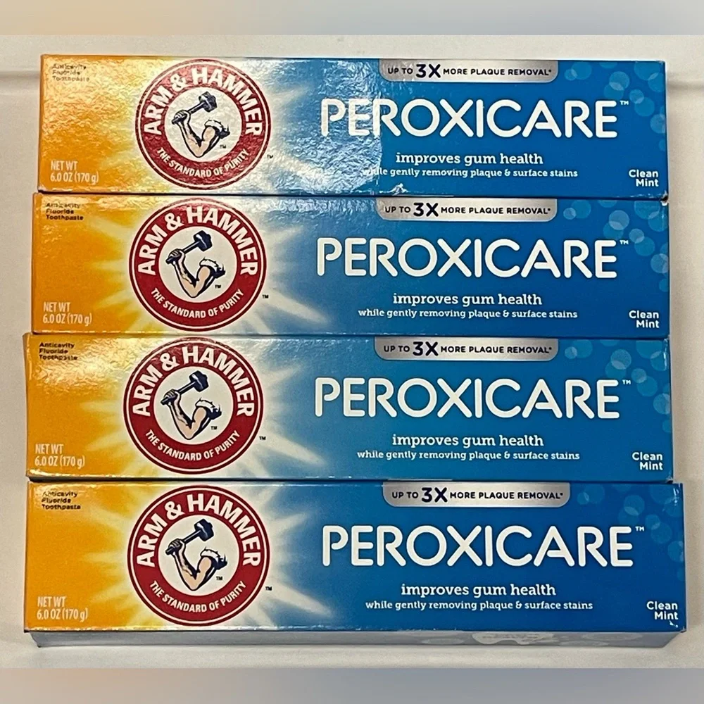 Arm & Hammer Peroxicare Toothpaste - 6oz (Pack of 4)